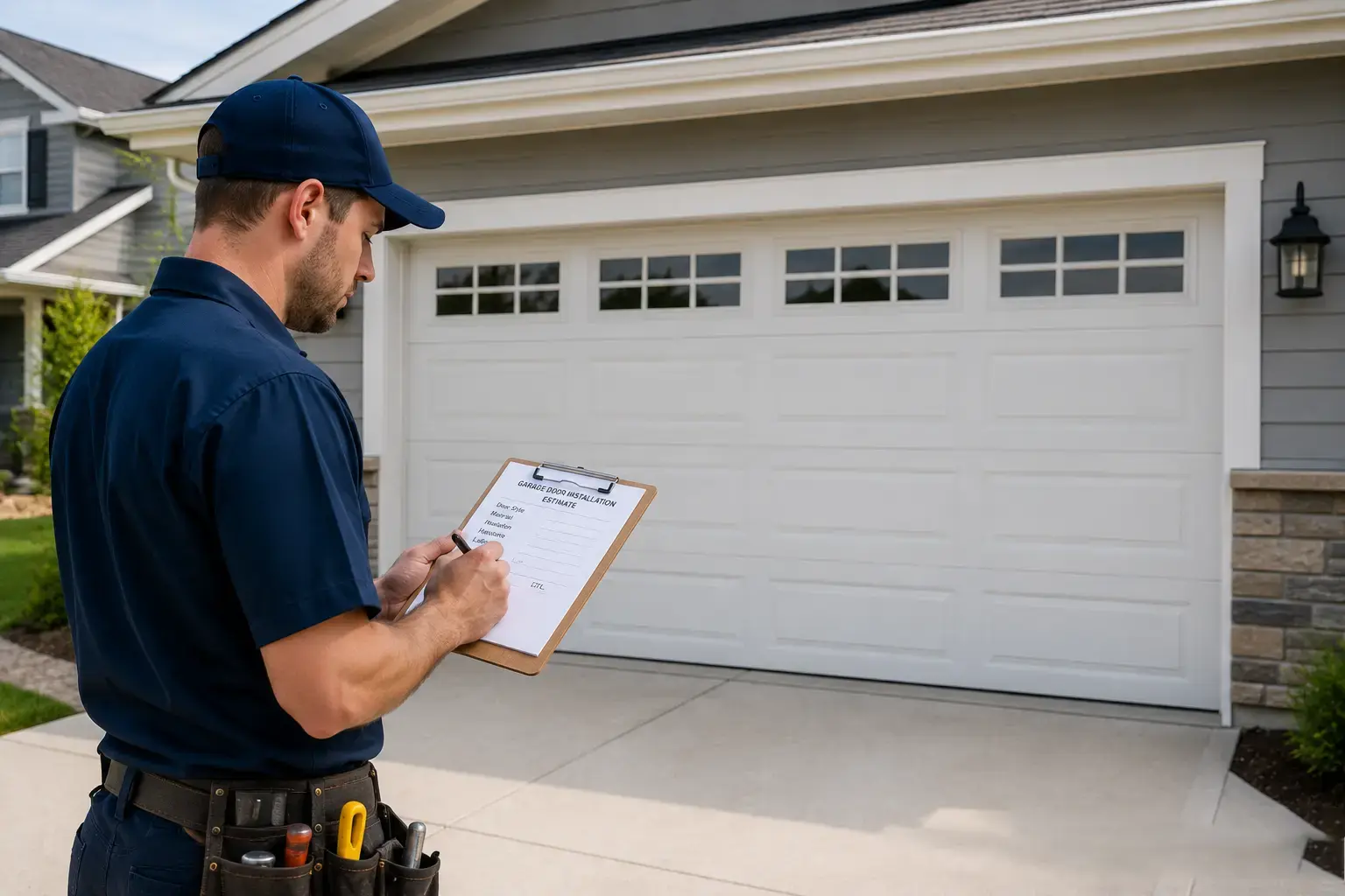 Garage Door Installation Cost in Peoria il