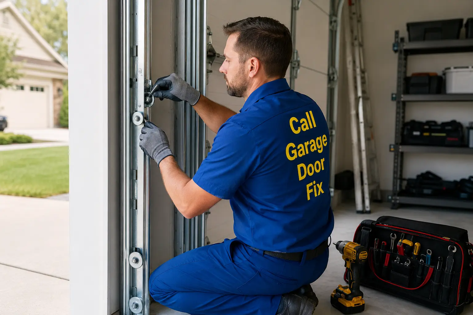 Garage Door Roller and Track Repair Peoria il