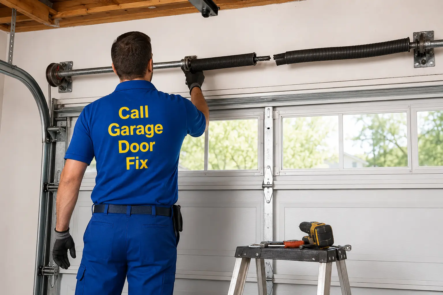 Garage Door Spring Replacement Peoria il