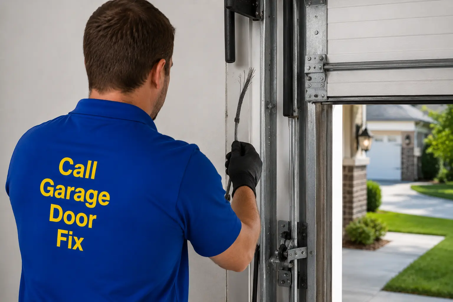 Garage Door cable repair in Peoria il