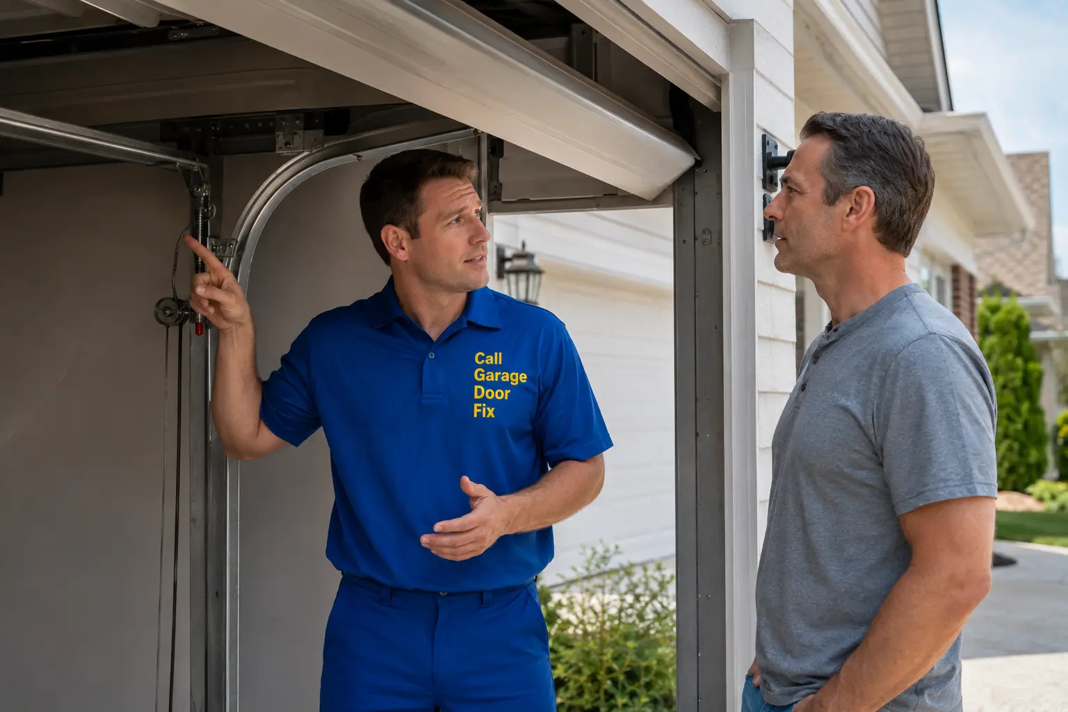Residential Garage Door Cable Repair peoria il