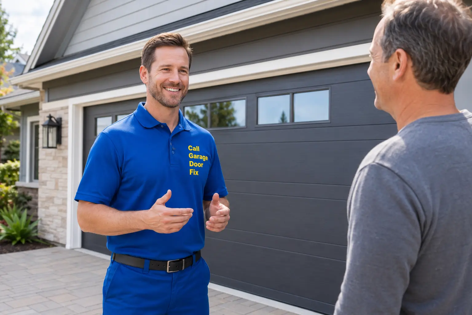 Residential Garage door replacement Peoria il