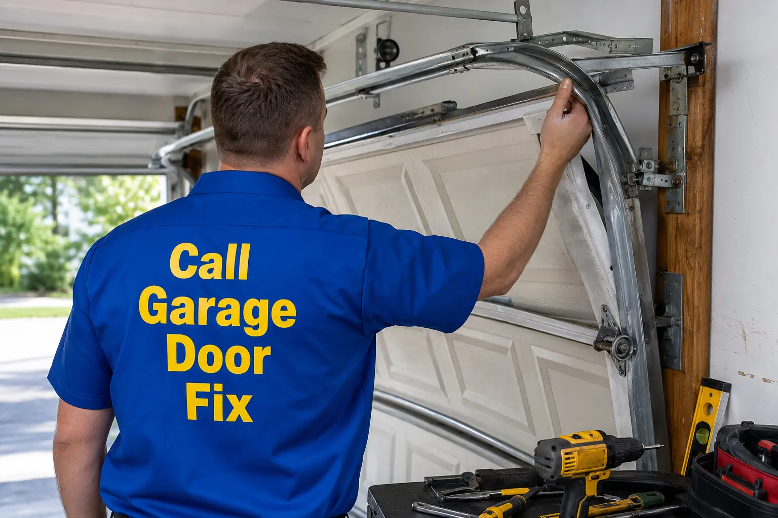 Why choose call garage door fix peoria il