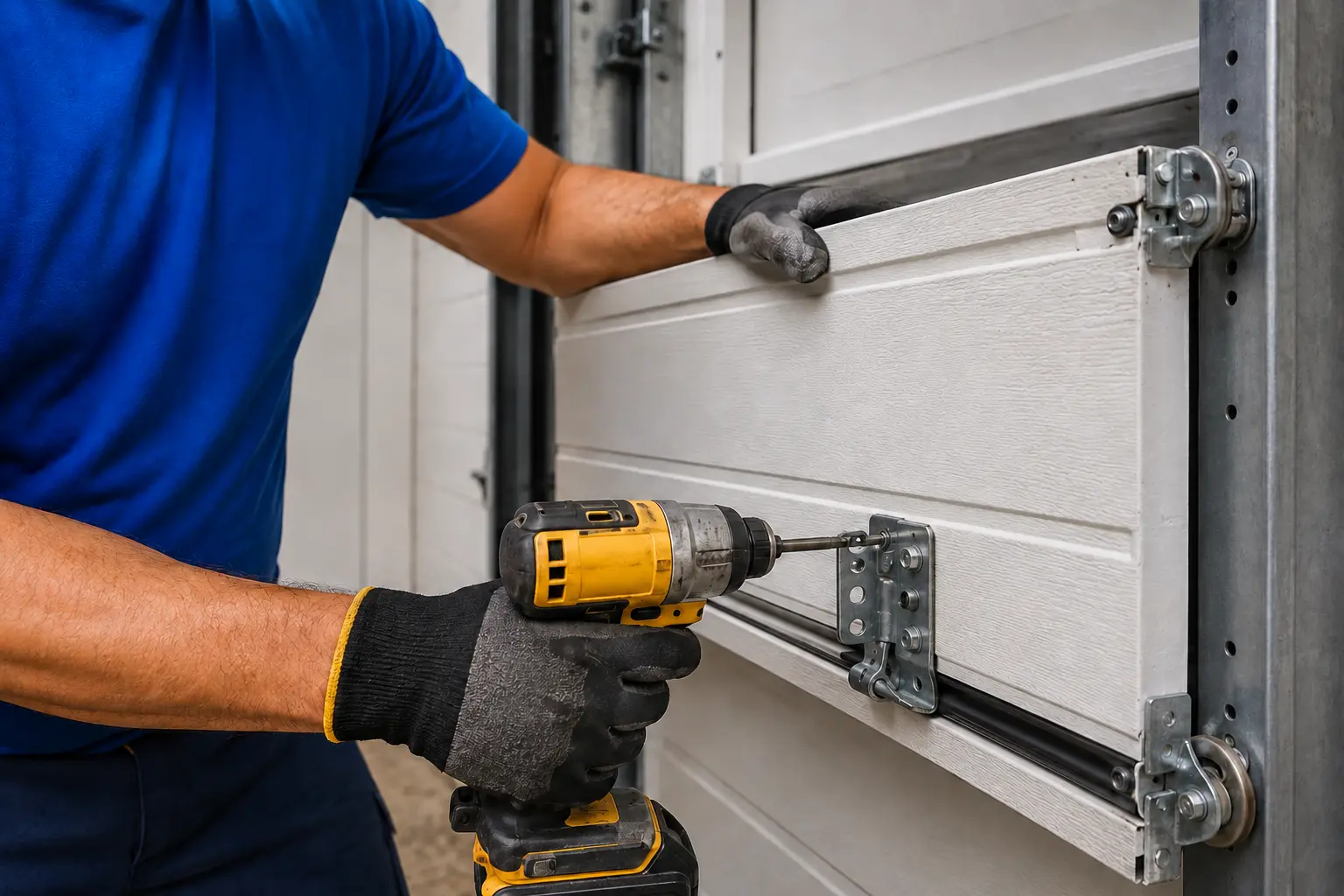 garage door panel replacement east peoria il
